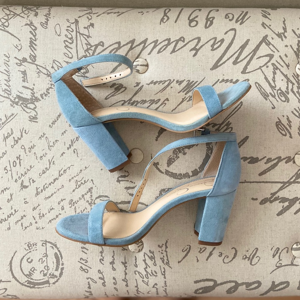 Jessica Simpson block heel